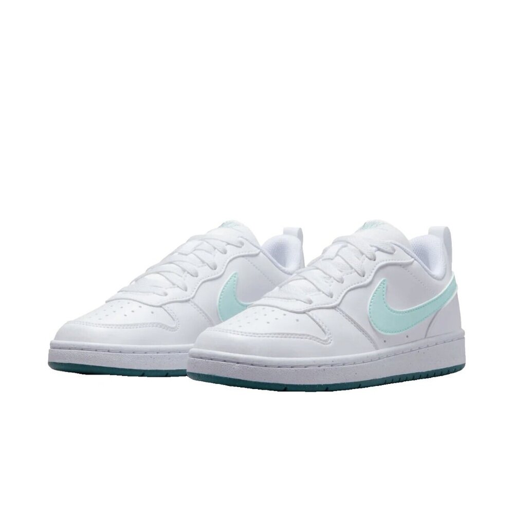 Nike Court Borough Low Recraft (GS) Teal Size 6Y Back to School NWT New